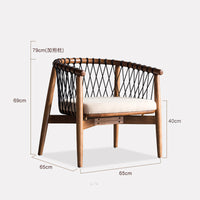 Thumbnail for Modern Nordic Style Single Sofa Chair