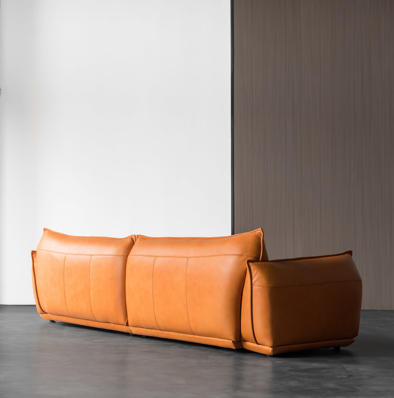 Adeline Plump Leather Sofa