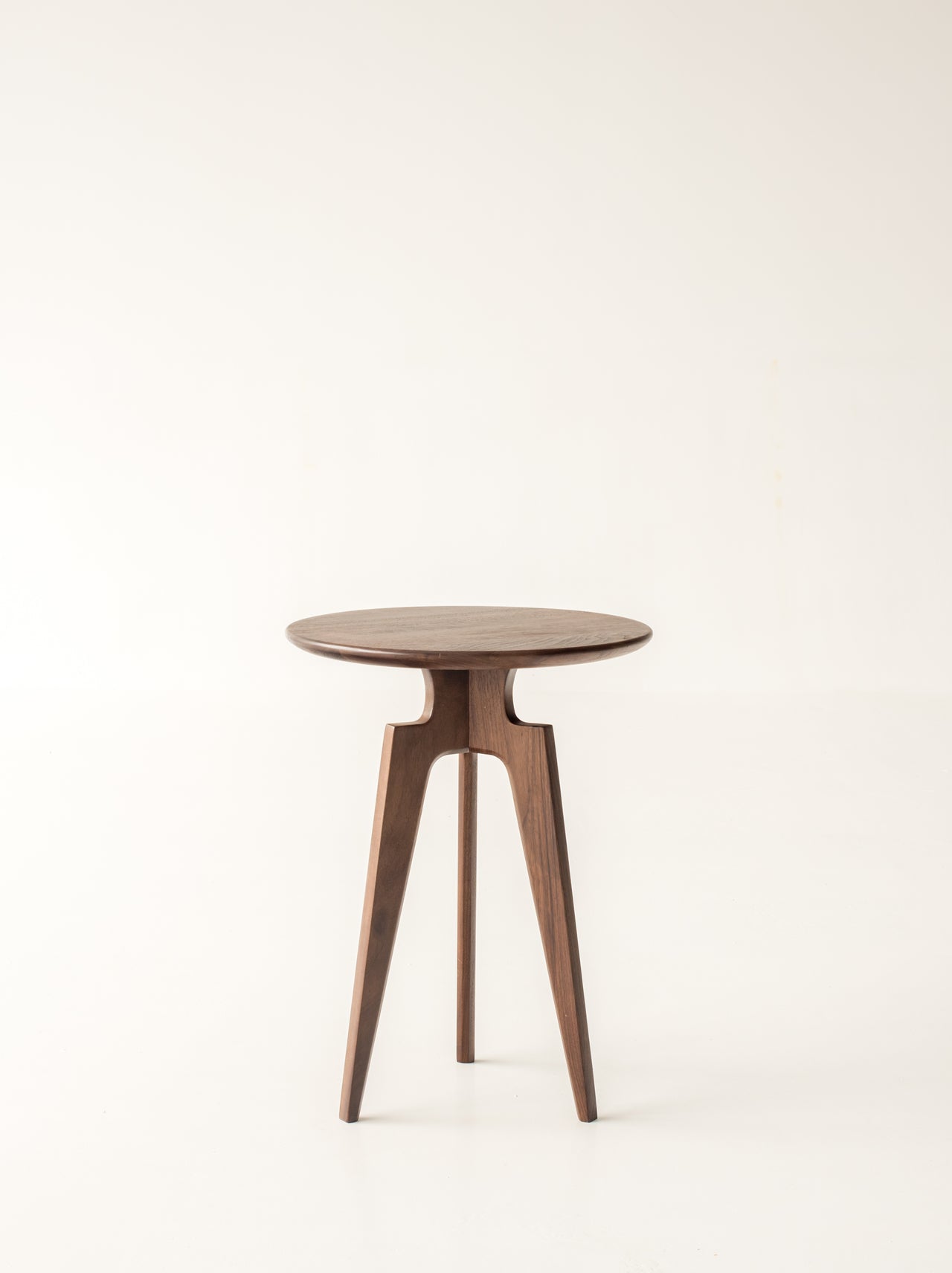Solid Ash Wood Side Table